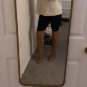 OTK Tan Leather Boots-Excellent Condition!✨